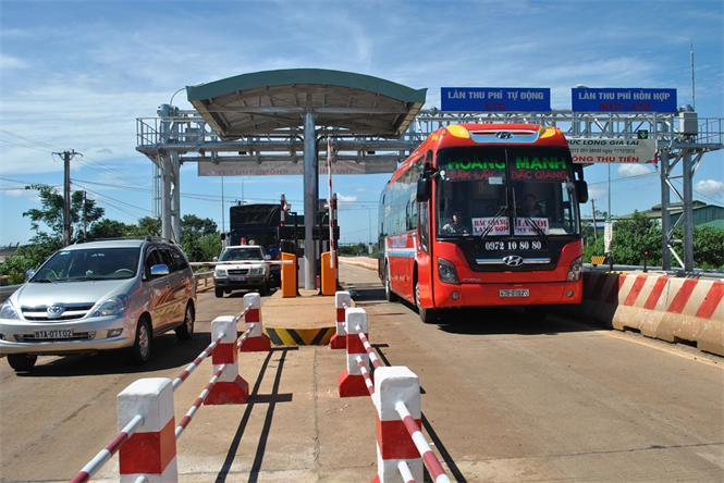 Tiếp tục giảm phí đường bộ tại 4 trạm thu phí.