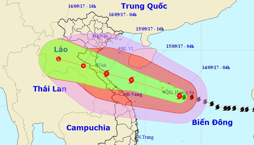 Bộ trưởng Bộ Tài chính chỉ đạo chủ động ứng phó bão số 10. Ảnh minh họa. Nguồn: internet
