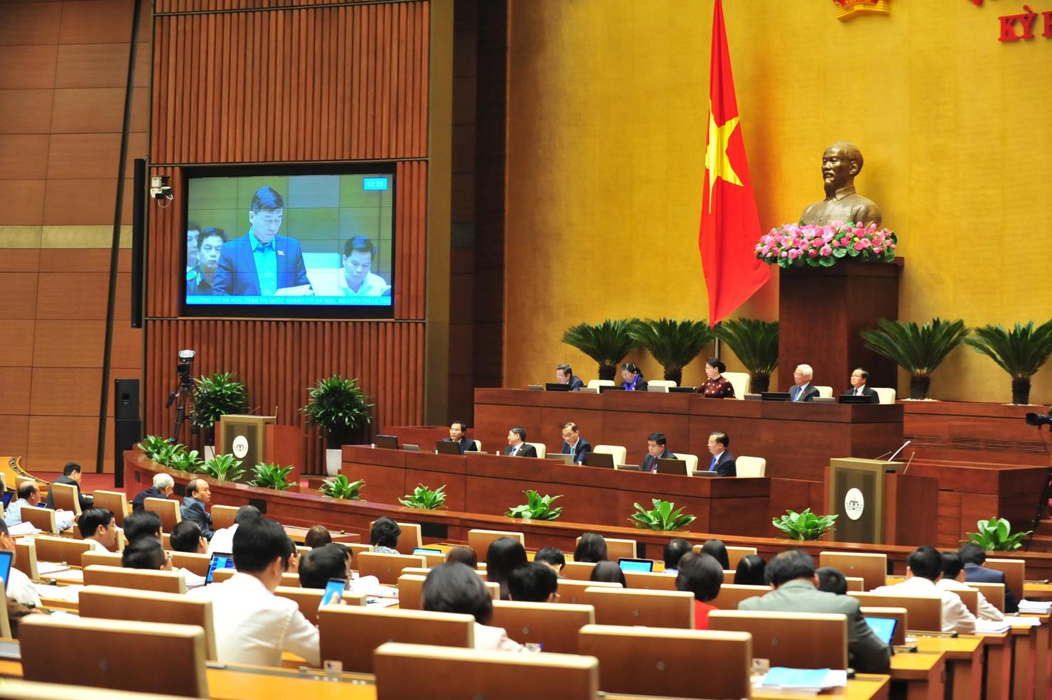Đại biểu Quốc hội đã đề xuất nhiều ý kiến về mở rộng, nuôi dưỡng nguồn thu và phân bổ ngân sách nhà nước. Nguồn: internet