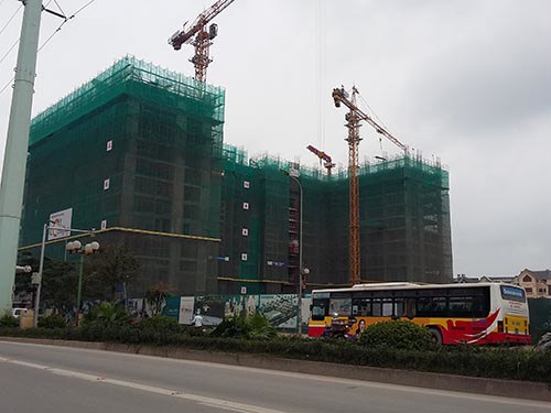 Đến năm 2020 phấn đấu thực hiện xây dựng tối thiểu khoảng 12,5 triệu mét vuông nhà ở xã hội tại khu vực đô thị. Nguồn: internet