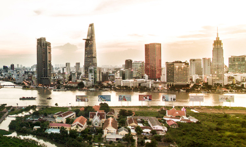 Nhu cầu thuê văn phòng tại thị trường TP. Hồ Chí Minh đang không ngừng tăng cao. Ảnh: Lucas Nguyễn