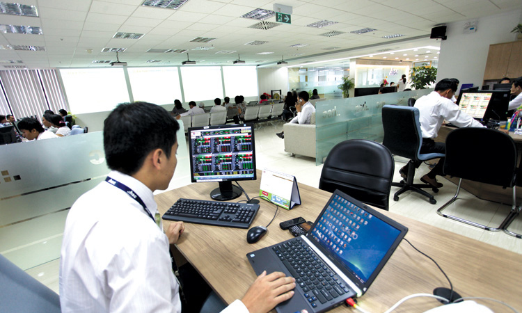 Thị trường chứng khoán thời gian gần đây đã trải qua những phiên giao dịch nhiều biến động. Nguồn: internet