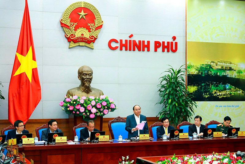 Năm 2017 ghi nhận những chỉ đạo kịp thời của Chính phủ, Thủ tướng Chính phủ thúc đẩy phát triển kinh tế. Nguồn: internet