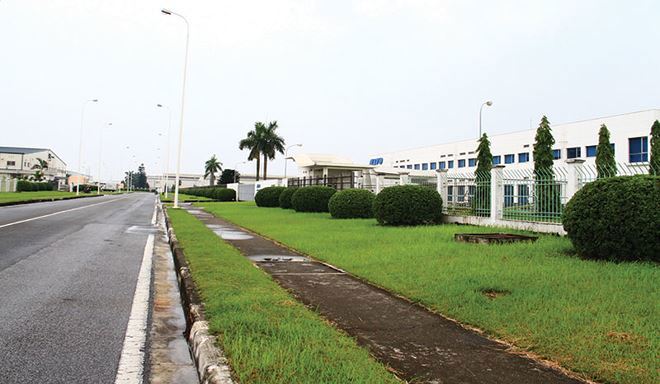 Khu công nghiệp Thăng Long, nơi có các doanh nghiệp FDI đang hoạt động hiệu quả. Nguồn: internet