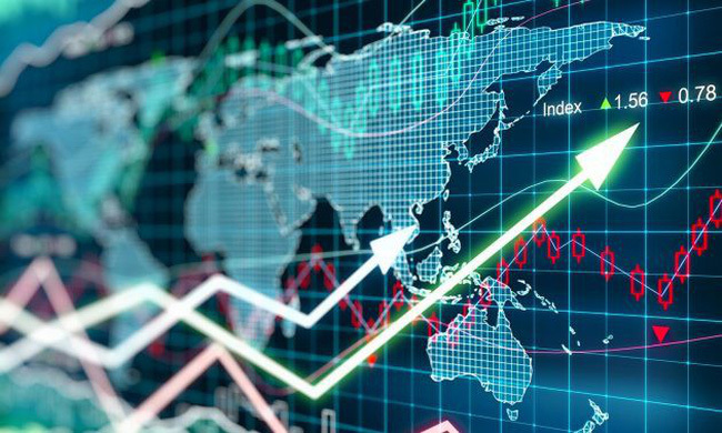 Bloomberg dự báo VN-Index sẽ đạt mức 1.210 điểm vào cuối năm nay. Nguồn: internet