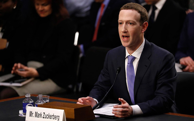 Zuckerberg đã có một sự chuẩn bị bài bản và rất hợp lý cho buổi điều trần. Nguồn: internet