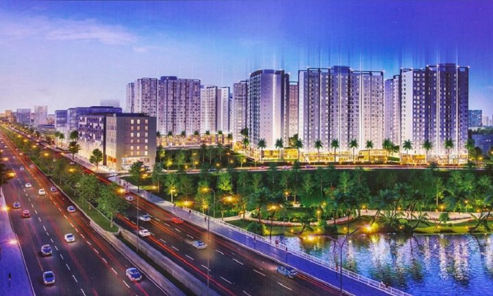 Hình ảnh khu đô thị Ánh Sáng Akari City Bình Tân. Nguồn: internet