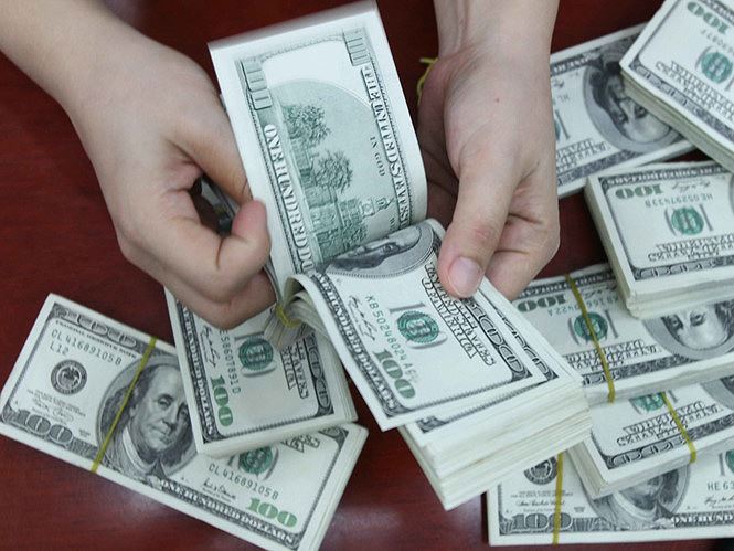 Kể từ giữa tháng 4 đến nay, đồng USD có xu hướng mạnh lên. Nguồn: internet