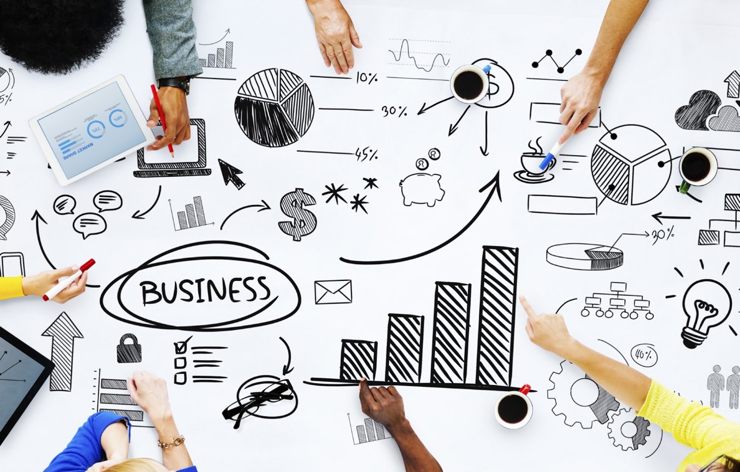 Nhà lãnh đạo các doanh nghiệp nhỏ cần phải rất cân nhắc khi đưa ra những quyết định kinh doanh. Nguồn: internet