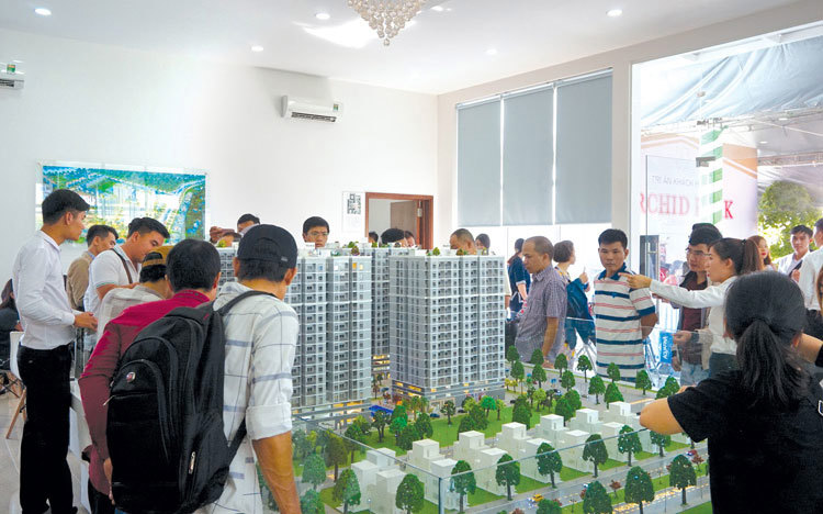 Mức độ thanh khoản của thị trường bất động sản khá tốt, nhất là phân khúc nhà ở phục vụ nhu cầu an cư. Nguồn: internet
