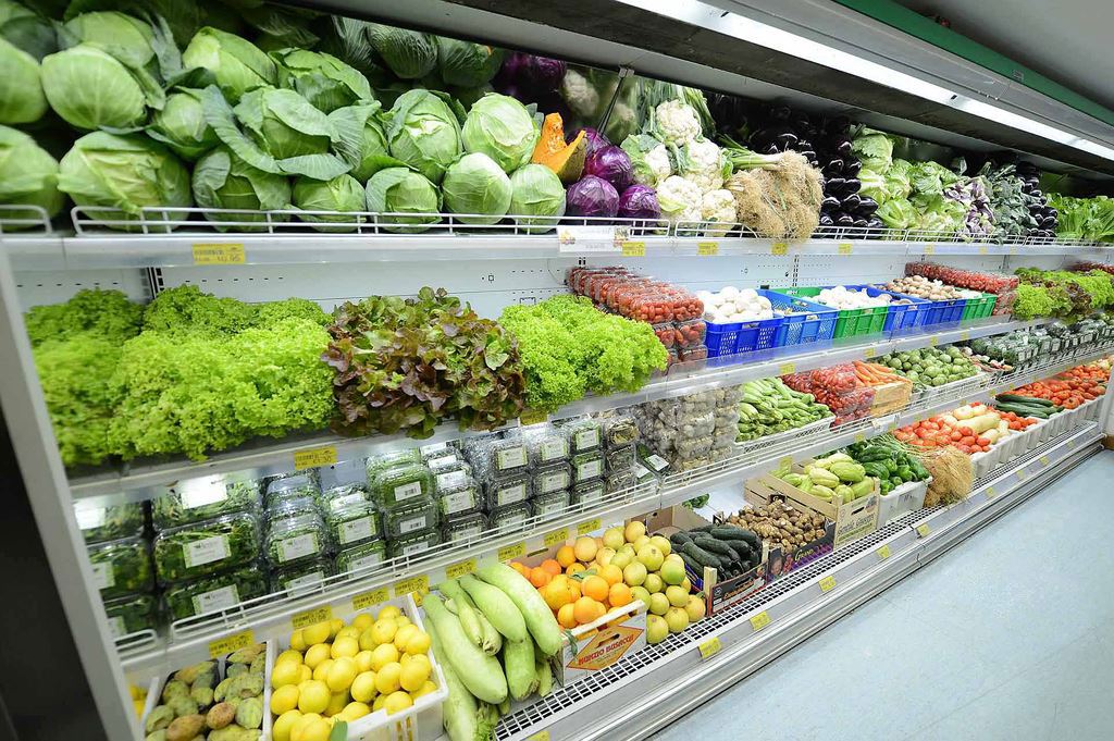 Hệ thống siêu thị, trung tâm thương mại chủ yếu tập trung tại các thành phố lớn và khu vực nội thành. Nguồn: internet