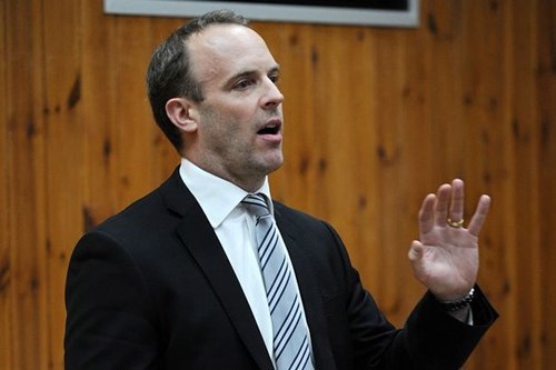 Bộ trưởng phụ trách vấn đề Brexit của Anh Dominic Raab. Nguồn: internet