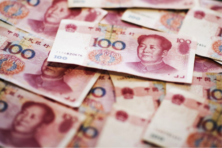 Nhân dân tệ đã giảm hơn 9% so với USD trong 6 tháng qua. Nguồn: internet