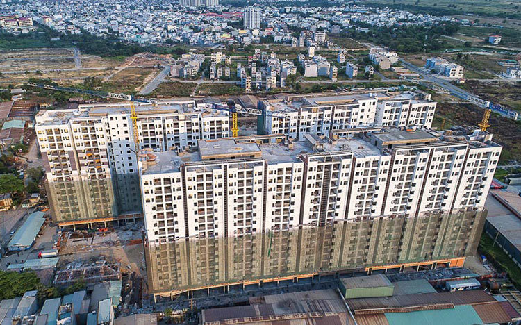 Thị trường bất động sản Việt Nam đã có dấu hiệu thừa cung ở một số phân khúc. Nguồn: internet