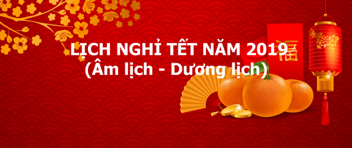 Lịch tết năm 2019, người lao động sẽ nghỉ Tết Dương lịch liên tiếp 4 ngày và Tết Âm lịch sẽ là 9 ngày. Nguồn: internet