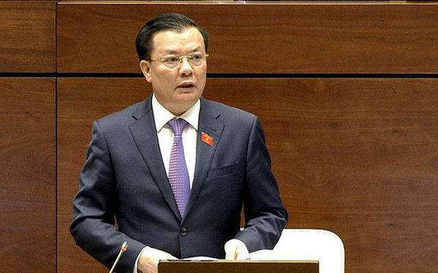 Bộ trưởng Tài chính Đinh Tiến Dũng.