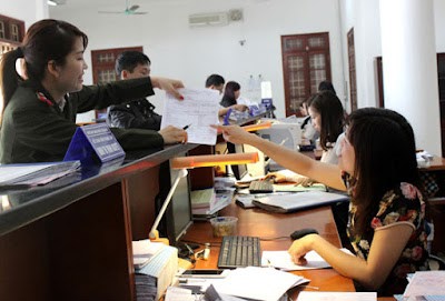 Giao dịch tại KBNN Thái Nguyên.