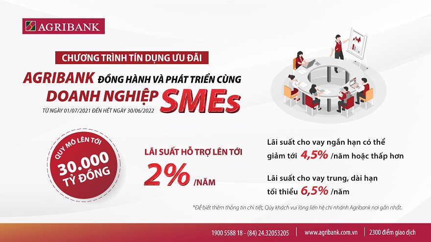 Agribank sát cánh, hỗ trợ doanh nghiệp khôi phục, phát triển sản xuất kinh doanh - Ảnh 1