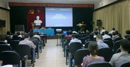 Hội nghị phổ biến pháp luật về Phòng, chống rửa tiền trong lĩnh vực chứng khoán. Nguồn: FinancePlus.vn