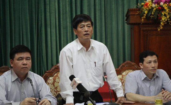 Đại biểu Ủy ban Mặt trận Tổ quốc Việt Nam TP. Hà Nội chia sẻ về công tác bầu cử tại hội nghị giao ban báo chí tổ chức chiều 19/4.
