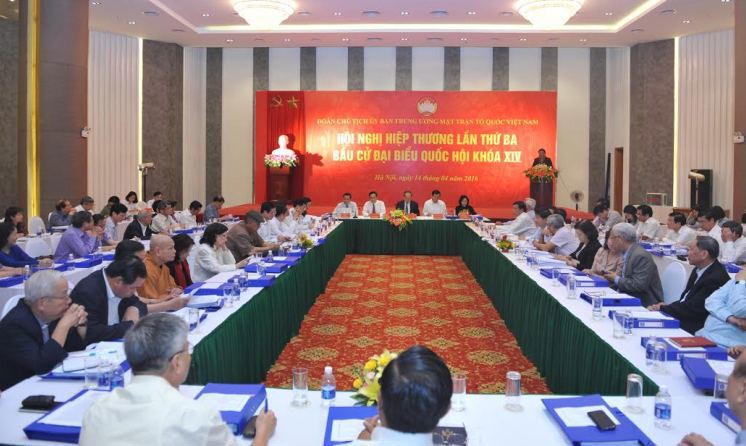 Hội nghị hiệp thương lần thứ 3 bầu cử đại biểu Quốc hội khóa XIV