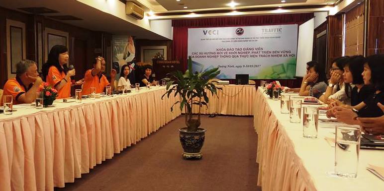 Toàn cảnh buổi tập huấn.