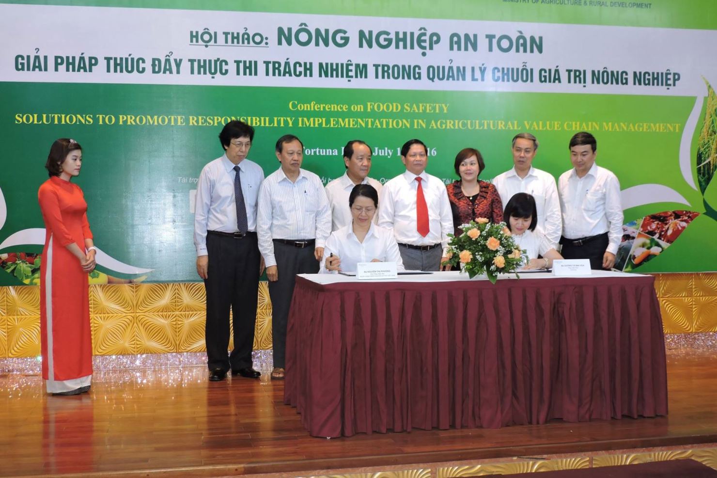Agribank tăng cường hợp tác với các đối tác có chung mục tiêu đầu tư phát triển nông nghiệp an toàn, bền vững.