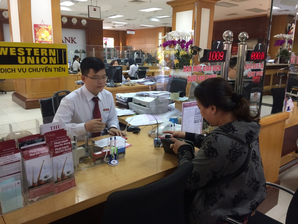 Chi nhánh Agribank Sóng Thần (Thị xã Dĩ An - tỉnh Bình Dương).