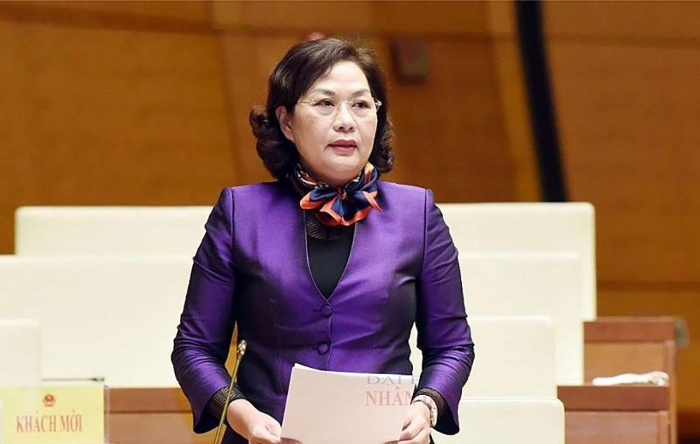 Thống đốc Ngân hàng Nhà nước Nguyễn Thị Hồng.