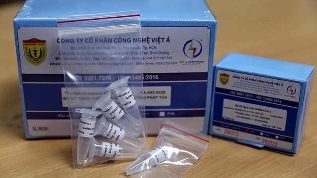 Kit xét nghiệm COVID-19 của Công ty Cổ phần Công nghệ Việt Á.