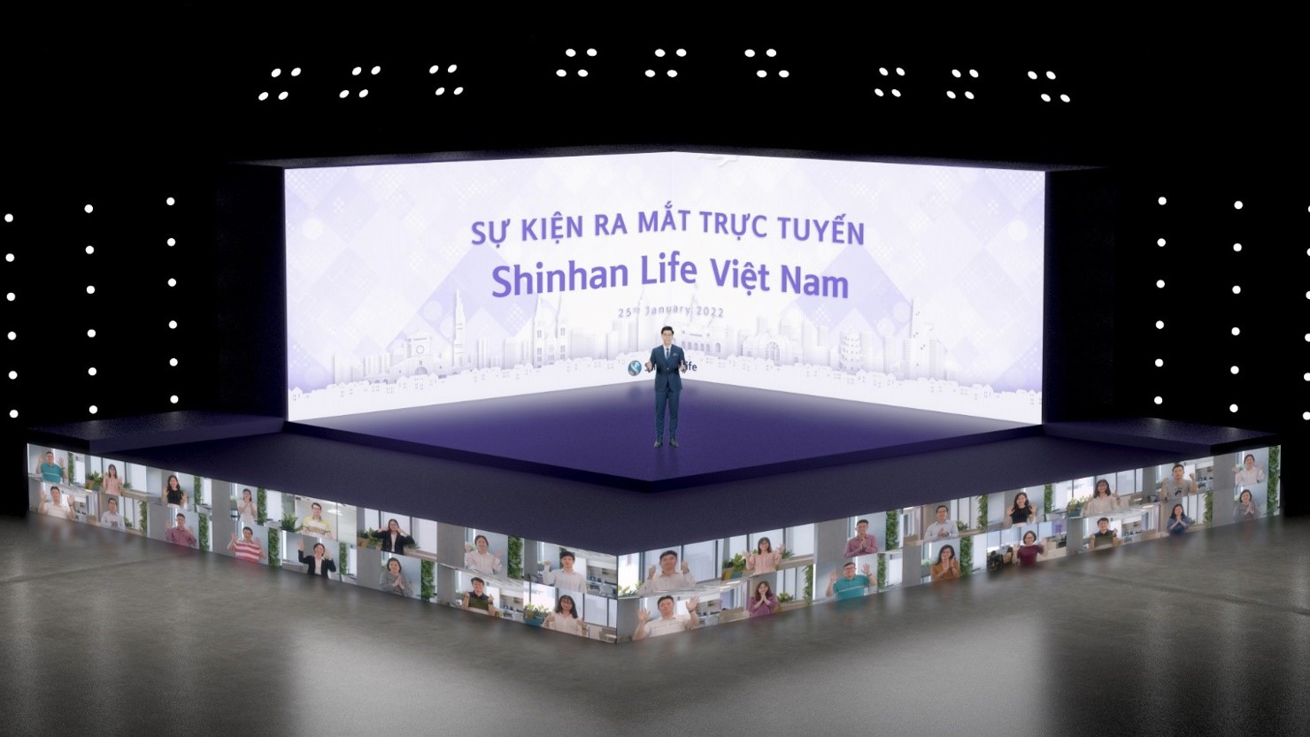 Sự kiện ra mắt trực tuyến Shinhan Life Việt Nam đ&aacute;nh dấu khởi đầu h&agrave;nh tr&igrave;nh C&ocirc;ng ty thực hiện mục ti&ecirc;u cung cấp c&aacute;c sản phẩm v&agrave; dịch vụ bảo hiểm tốt nhất cho kh&aacute;ch h&agrave;ng Việt Nam.