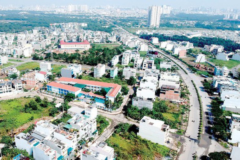 Một góc huyện Bình Chánh.