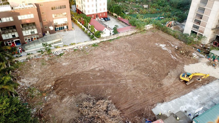 Nhiều dự án đầu tư xây dựng nhà ở thương mại trên cả nước bị ách tắc, không thể triển khai thực hiện. (Ảnh: Lê Tiên)