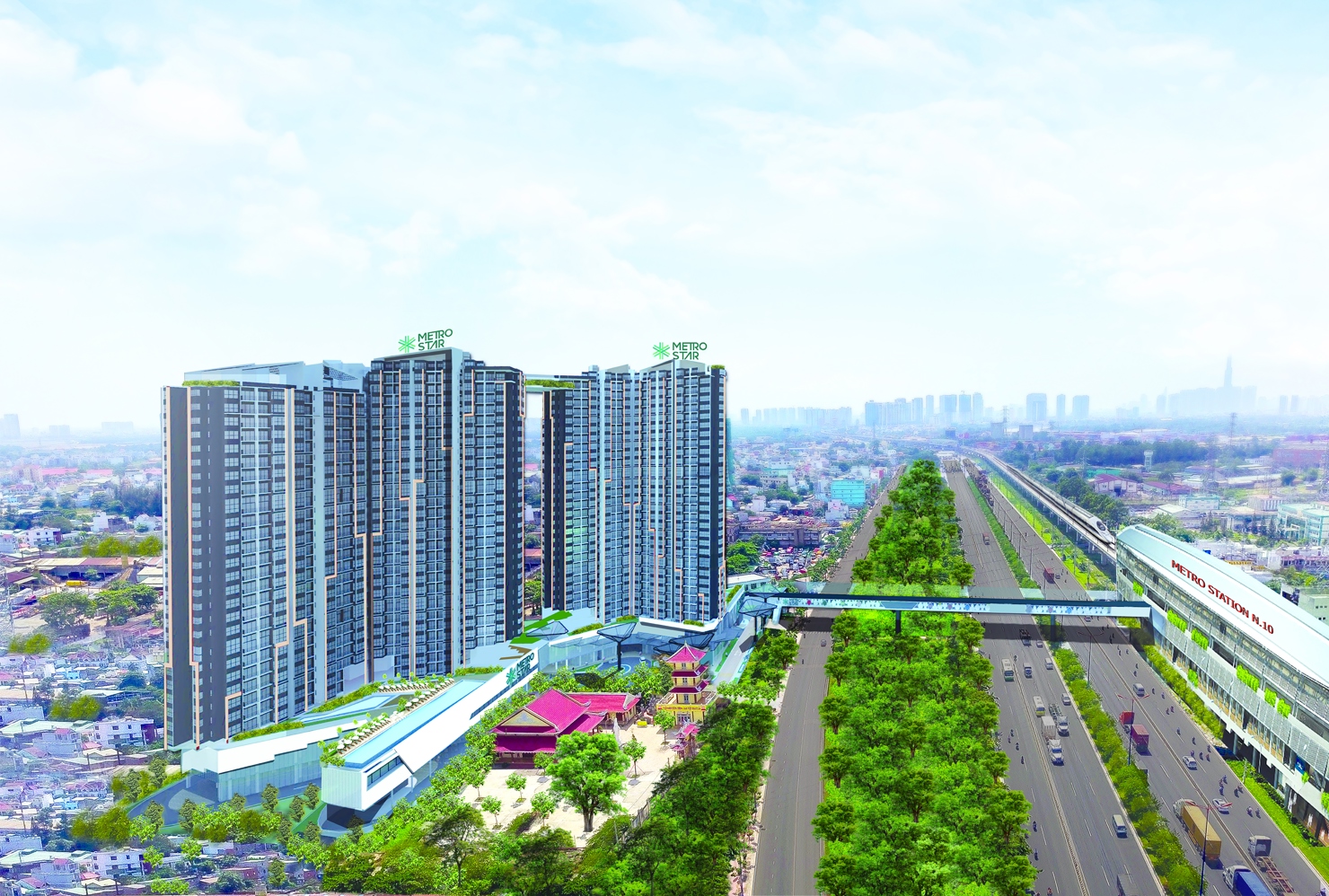 Dự án Metro Star tọa lạc tại vị trí đắc địa của TP. Thủ Đức
