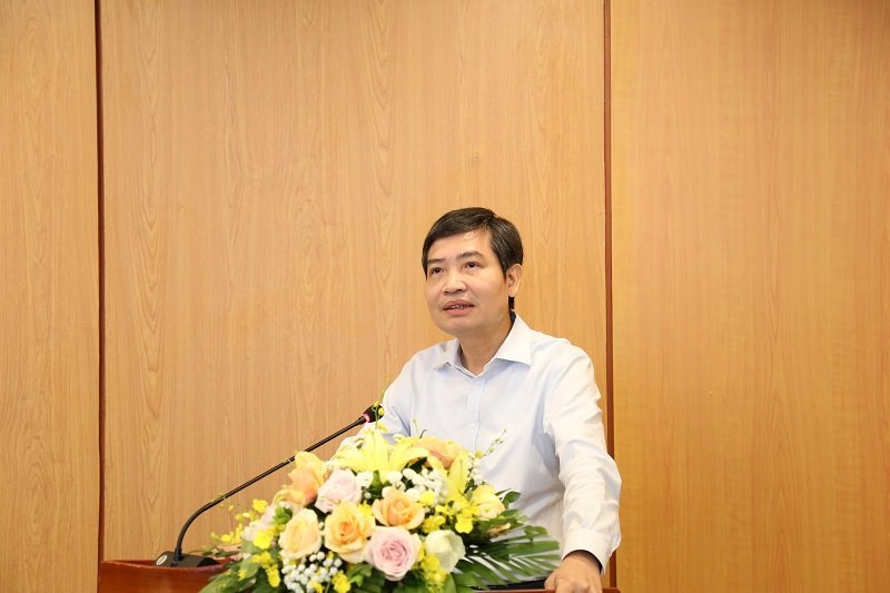 Thứ trưởng Bộ Tài chính Tạ Anh Tuấn phát biểu tại Hội nghị.