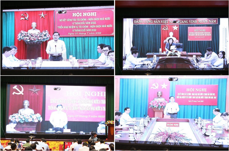 Lãnh đạo các địa phương bày tỏ quyết tâm hoàn thành cao nhất nhiệm vụ thu NSNN năm 2022 đã đề ra.
