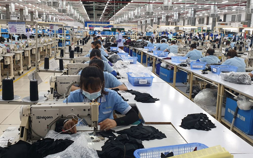Trong 8 tháng đầu năm 2022, kim ngạch xuất khẩu hàng dệt may của Việt Nam đạt 31,3 tỷ USD.