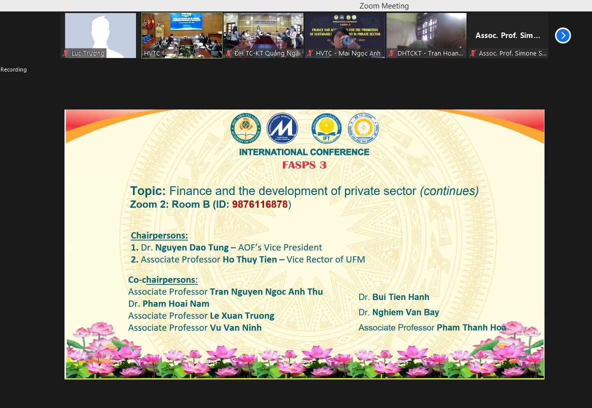 Hội thảo tổ chức theo hình thức trực tuyến, thu hút nhiều nhà khoa học ở các trường, viện nghiên cứu trong nước và quốc tế tham gia.