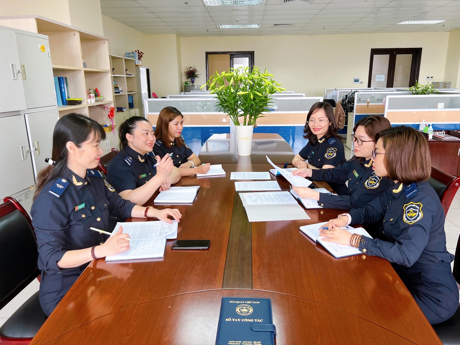 Hiện nay, mô hình tổ chức bộ máy đang được các đơn vị trong ngành Hải quan triển khai theo hướng tinh gọn, hiệu lực, hiệu quả.