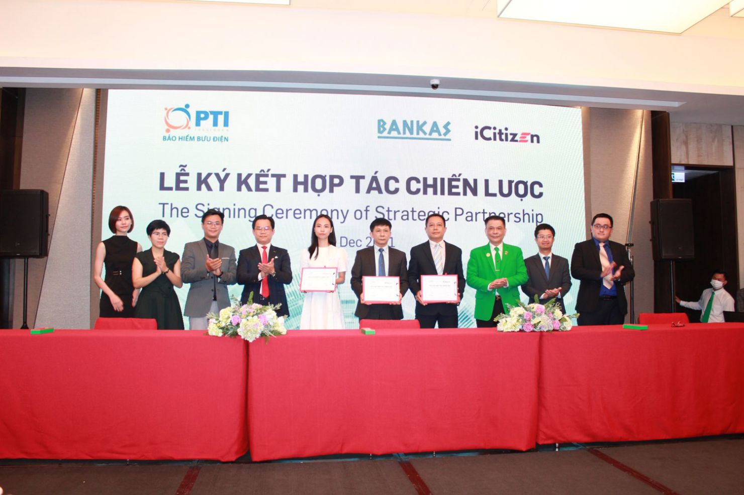Lễ ký kết hợp tác chiến lược. 