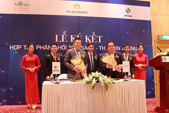STDA phân phối độc quyền khoảng 300 căn hộ của dự án The Sun Avenue.