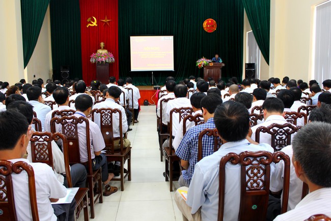 Toàn cảnh Hội nghị tập huấn. Nguồn: thainguyen.gdt.gov.vn