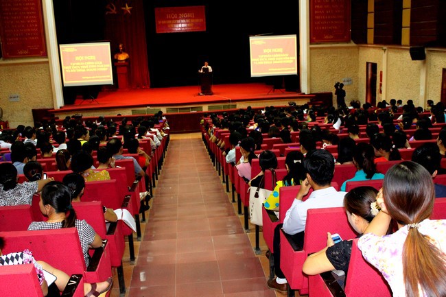 Toàn cảnh Hội nghị tập huấn.