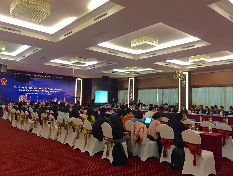 Hội nghị kết nối tiêu thụ sản phẩm xăng dầu của liên hợp lọc hóa dầu Nghi Sơn.