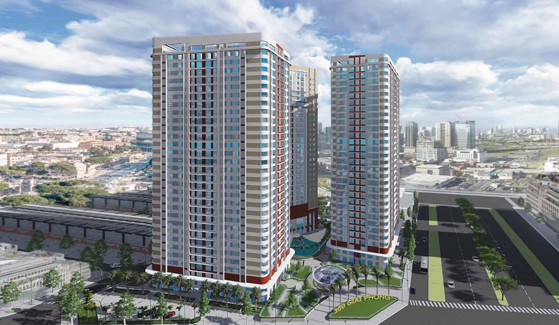 Phối cảnh dự án Imperial Plaza.