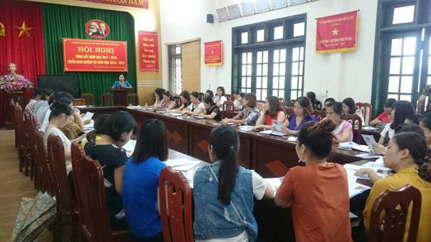 BHXH huyện Đan Phượng phối hợp tổ chức truyền thông chính sách, pháp luật về BHXH,BHYT với các cơ sở giáo dục mầm non ngoài công lập trên địa bàn.