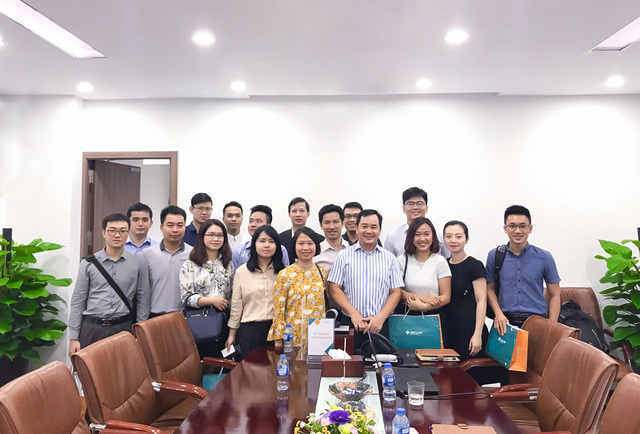 Ông Nguyễn Trung Vũ - Chủ tịch HĐQT CENLAND có buổi làm việc đại diện các quỹ đầu tư.