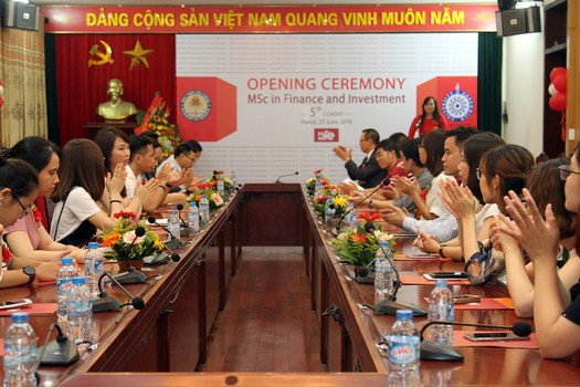 Toàn cảnh Lễ khai giảng ngày 25/6/2016.