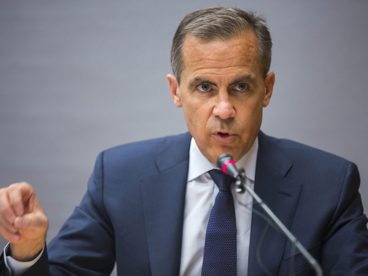 Thống đốc Ngân hàng Trung ương Anh (NHTW) Mark Carney. 