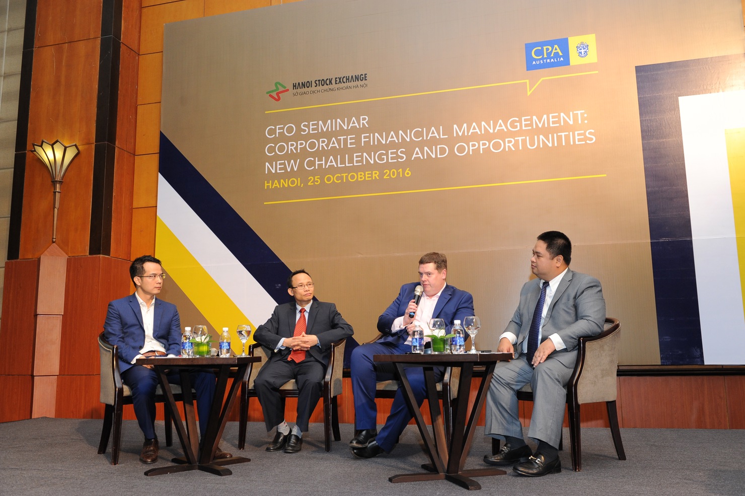 CPA Australia và HNX lần đầu tiên đồng tổ chức Hội thảo cấp Lãnh đạo với chủ đề “Quản trị Tài chính Doanh nghiệp”. Nguồn: CPA Australia